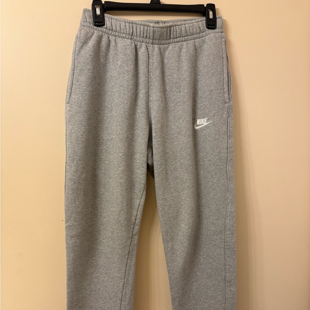 Gray Nike Sweatpants- Straight Leg